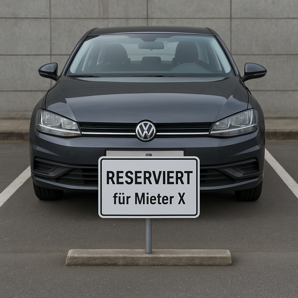 Parkplatz Mietvertrag