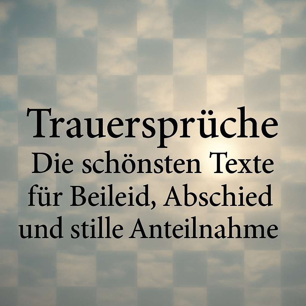 Trauersprueche